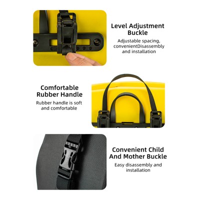 Alforja Para Bicicleta Rockbros 20L Impermeable