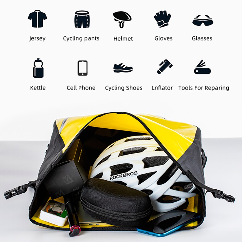 Alforja Para Bicicleta Rockbros 20L Impermeable