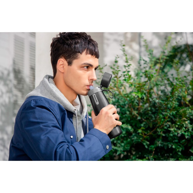 Botella Filtrante Philips Gozero Awp2771grr 550ml