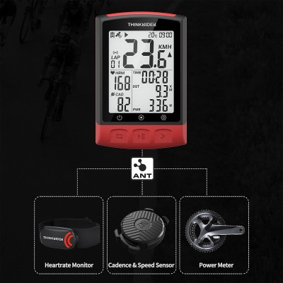 Ciclocomputador Thinkrider Bc108 Ipx7 Gps Bluetooth