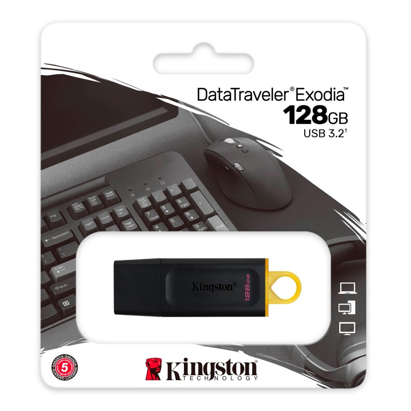 Pendrive Kingston 128gb DataTraveler Exodia USB3.2