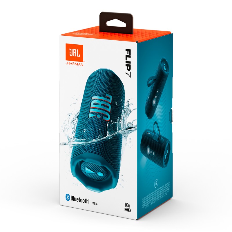 Parlante Inalámbrico Bt Jbl Flip 7 Ip68 25w Woofer /10w Tweeter