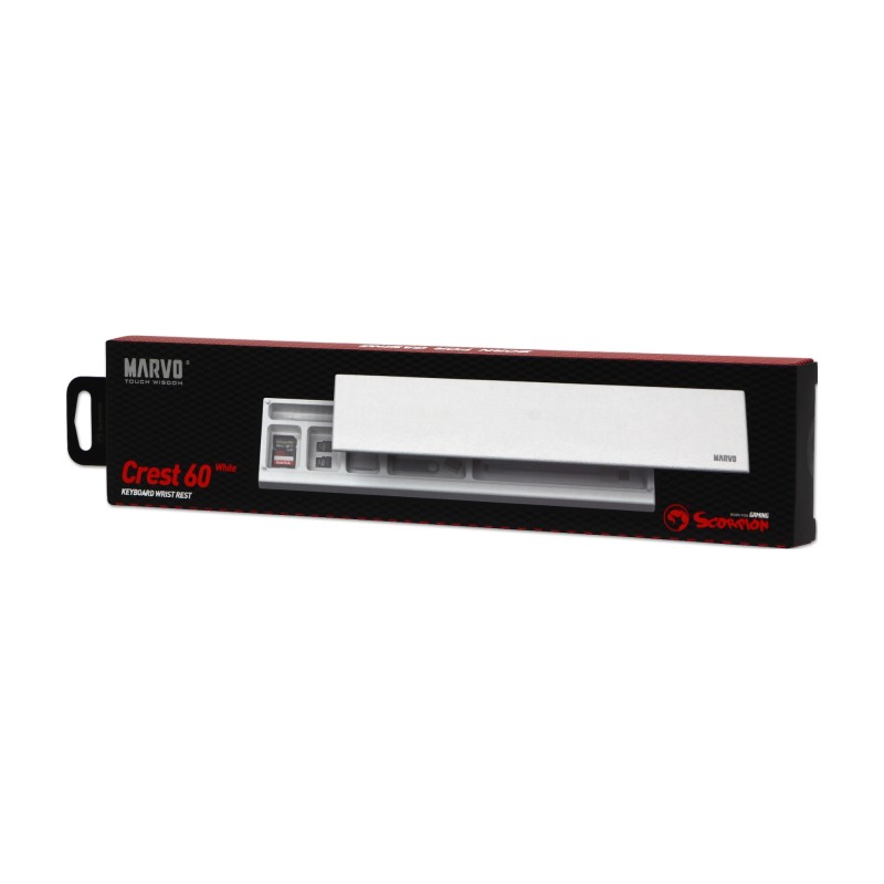 Reposa Muñecas Para Teclado Marvo K002 Crest 60 36cm