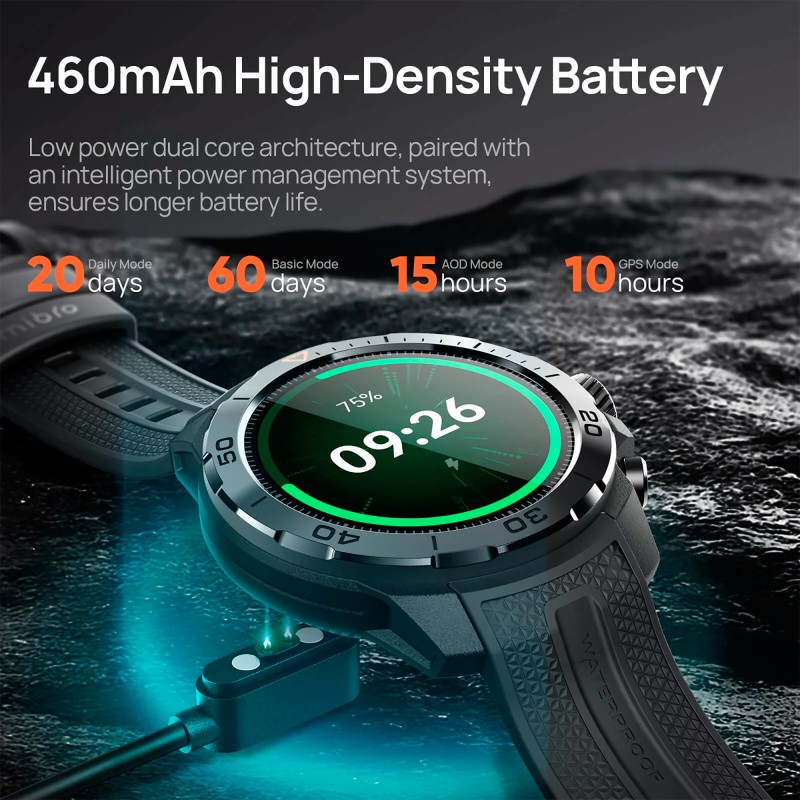Reloj Inteligente Mibro Watch GS Explorer 47,8mm 10atm 1,32'' Bluetooth