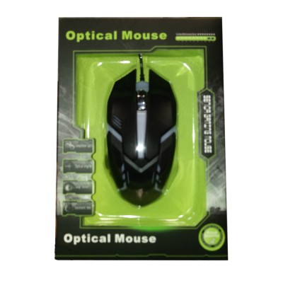 Mouse Óptico Gaming Coolmax RGB 1600 dpi