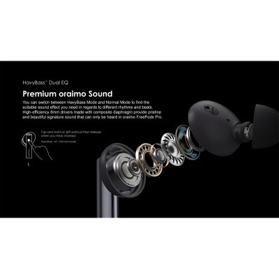 Auriculares Inalámbricos Oraimo Freepods Pro Ipx5 Bt Llamadas