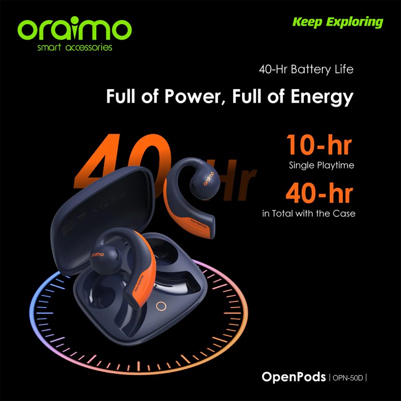 Auriculares Inalámbricos Oraimo Openpods Bt Llamadas