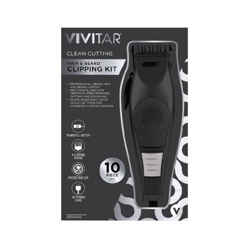 Cortadora Vivitar Afeitado Profesional Húmedo Y Seco 110v