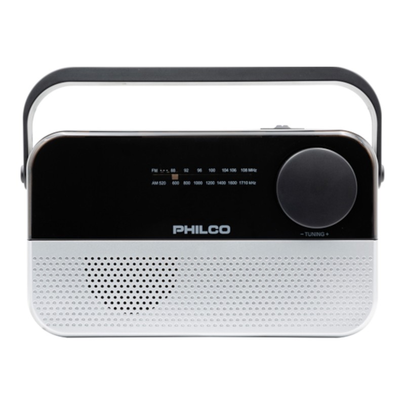 Radio Portátil Am/Fm Philco Corriente/ Pilas Pjr2200 Bluetooth
