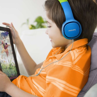 Auriculares Para Niños Philips Shk2000 3,5mm 40mw 32mm