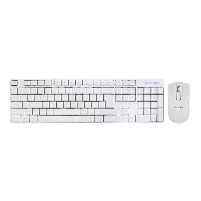 Mouse Y Teclado Inalámbricos Philips Spt6501w 2,4ghz