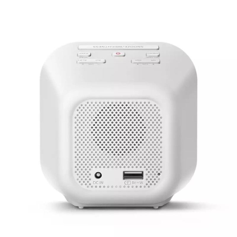 Radio Reloj Philips Tar4406 Cargador Usb Fm