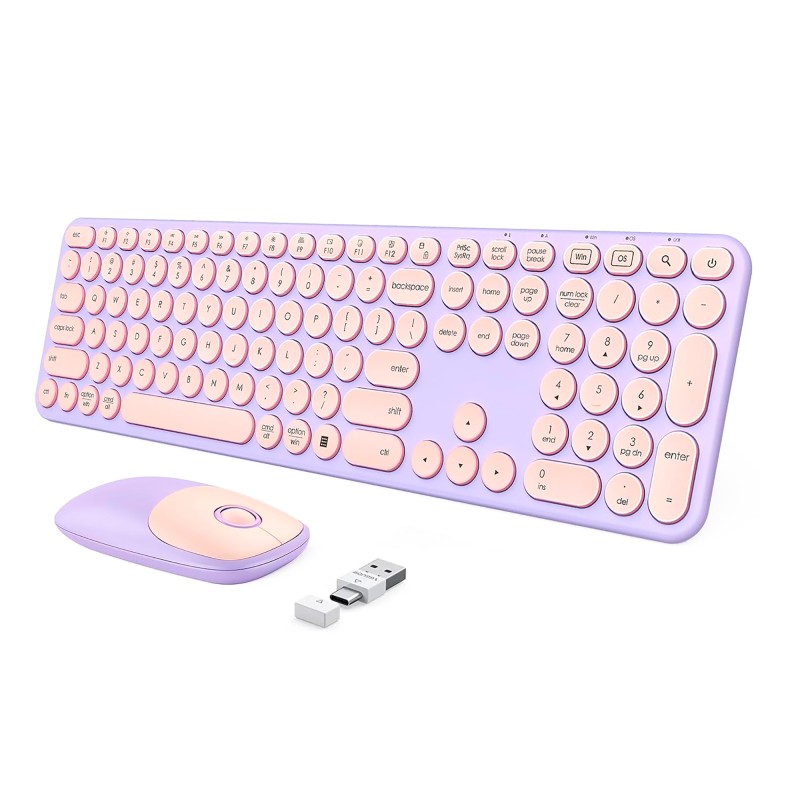 Combo Mouse y Teclado Inalámbrico Seenda Wgjp-073-3